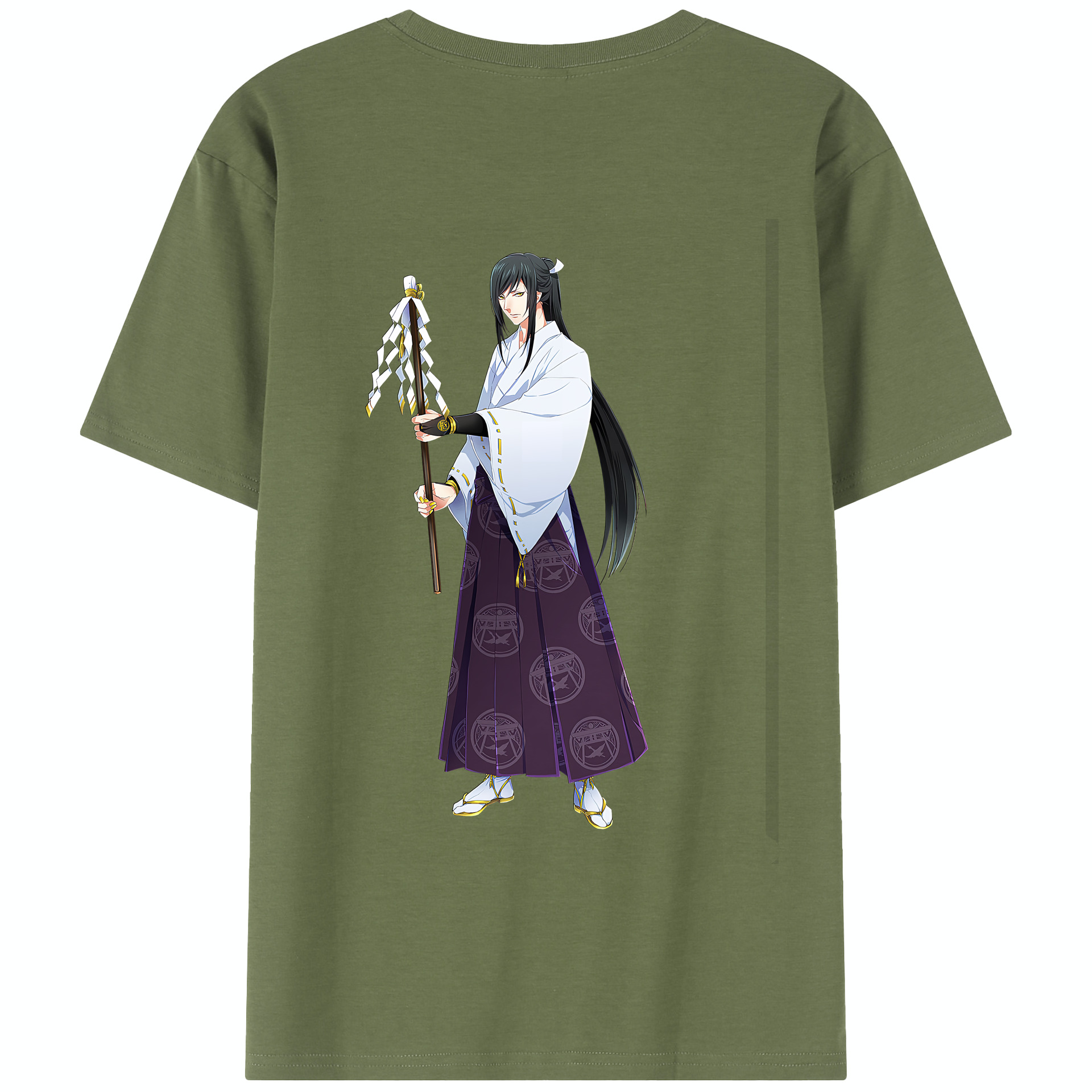 （画像用） 刀剣乱舞 Touken Ranbu 綿100％半袖Tシャツ（背面プリント）